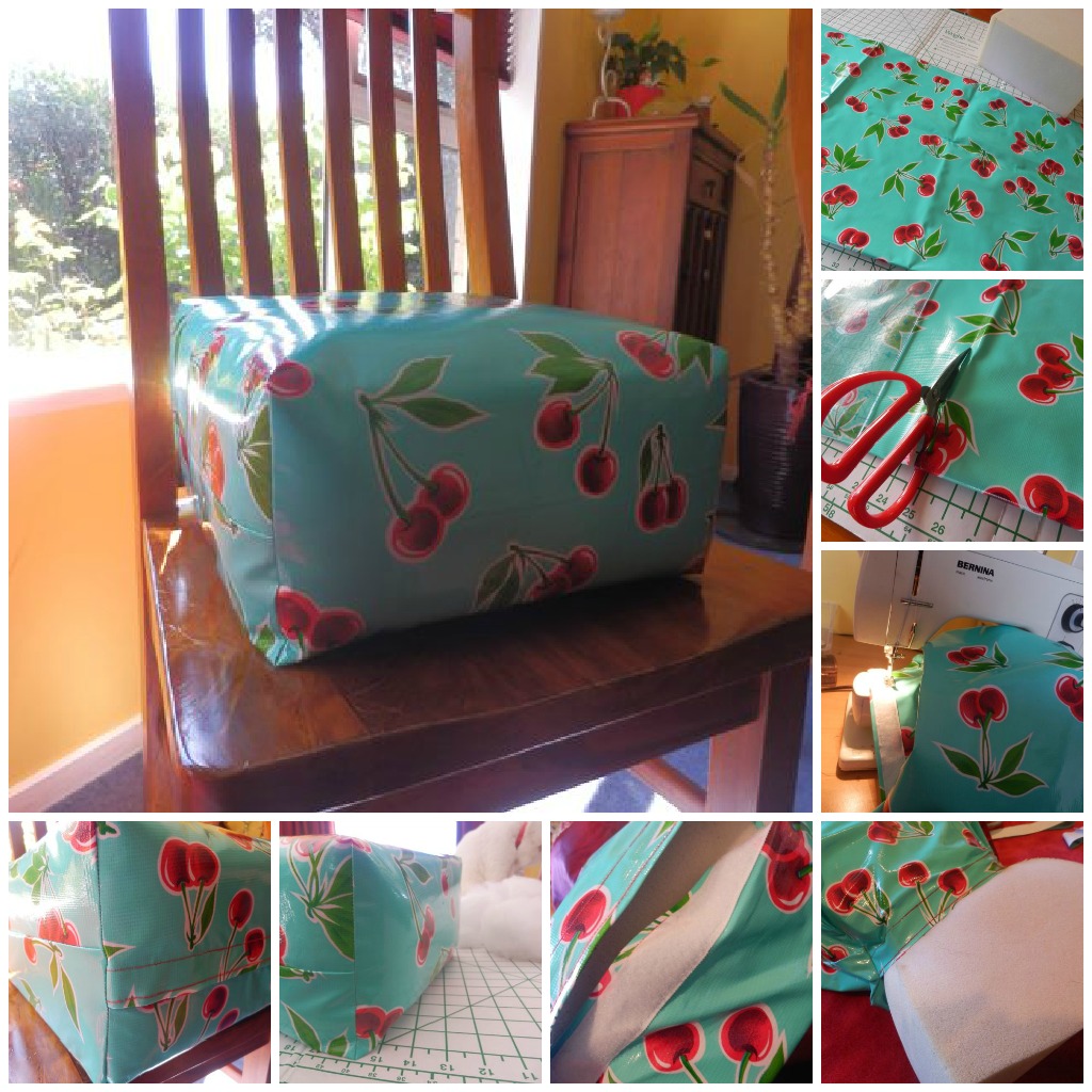 Sew Sister Making a Box Cushion the Easy Way