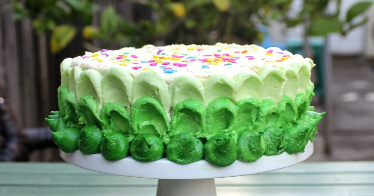 Green Gourmet Giraffe Ultimate chocolate cake with green ombre frosting