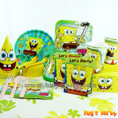 Bug S Party Shop Spongebob Theme Party Supplies