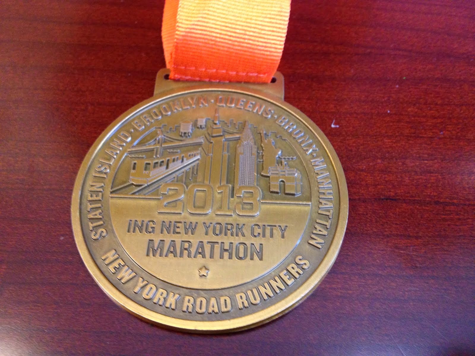 2013 Marathon Medal