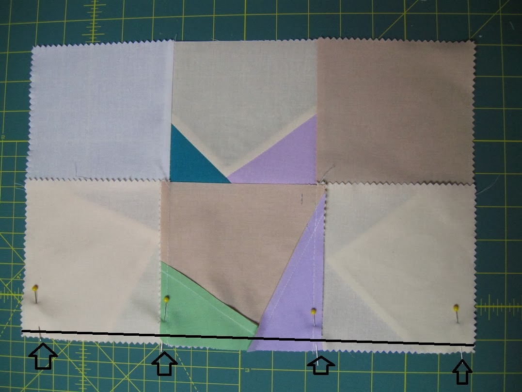 Happy Quilting Wonky Star Quilt Block Tutotiral