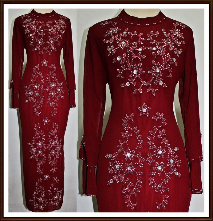 Maxi Dress: Baju Raya Ready Made