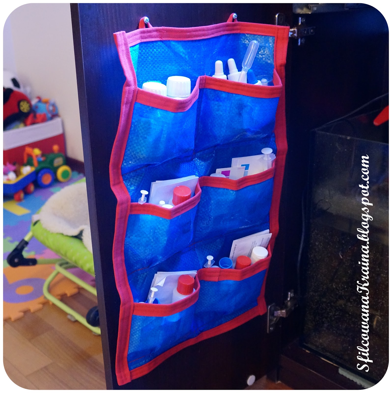 P&P Home Decor Metamorfoza torby IKEA organizer