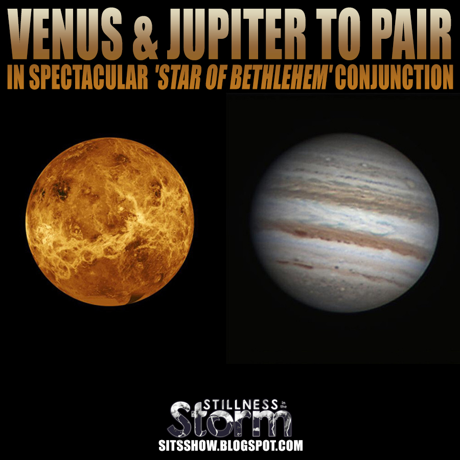 Venus & Jupiter to Pair in Spectacular 'Star of Bethlehem' Conjunction