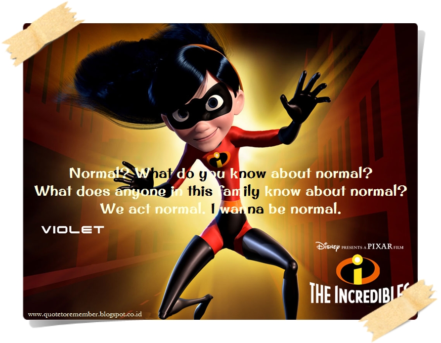 TheIncredibles Violet WaltDisneyPixar BradBird