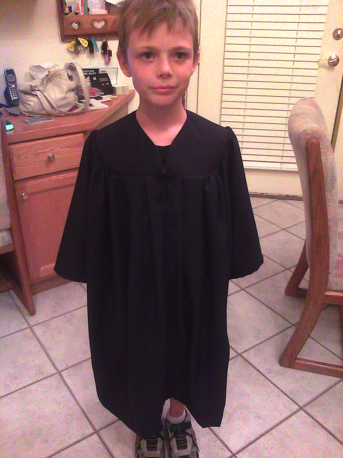 Paige's Craft Room Judges Robe for a Neice's Project