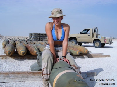 Lindas mulheres militares