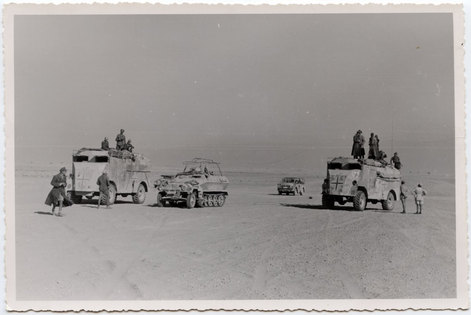 NAZI JERMAN Foto Erwin Rommel Sebagai Panglima Afrikakorps