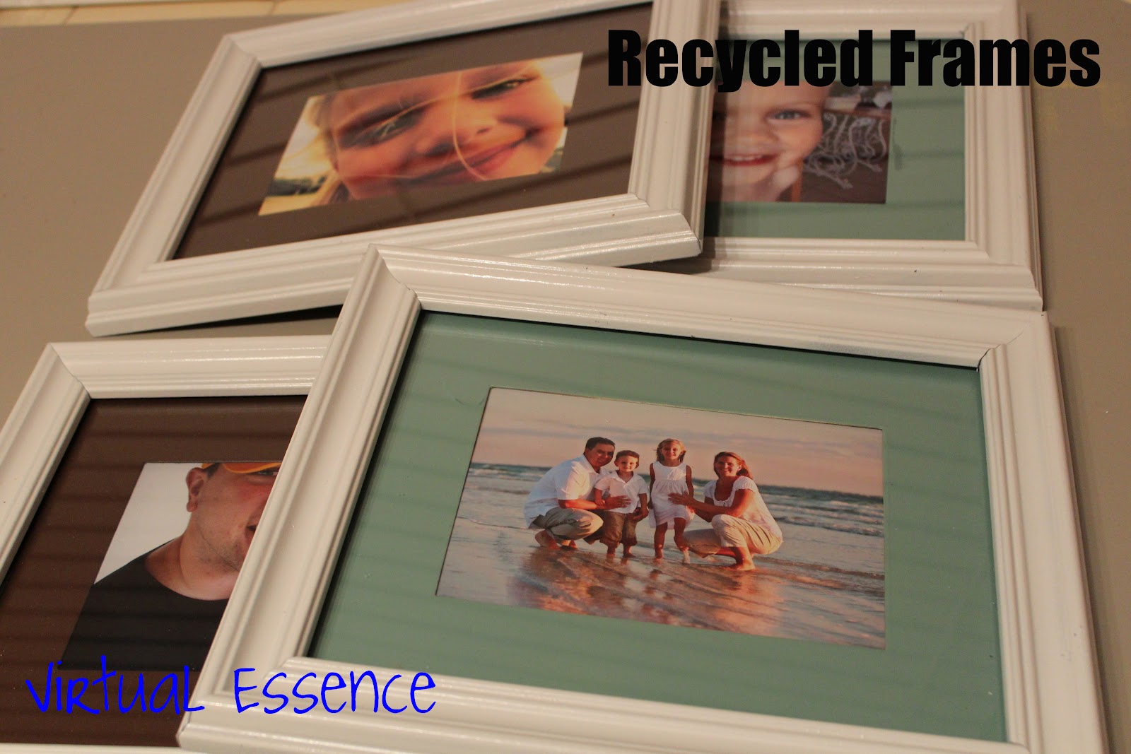 A Virtual Essence Recycled Picture Frames