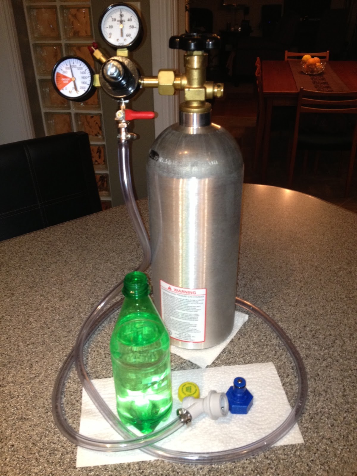 Daniel Puckett's Pulp Do It Yourself Soda Water Carbonation