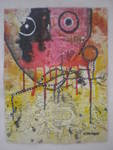 INDIGNATION,2011,40x30Cm,mixed media