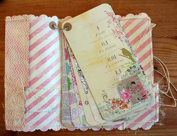 Handtaschen-Journal aus Heidi Swapp Memory Files