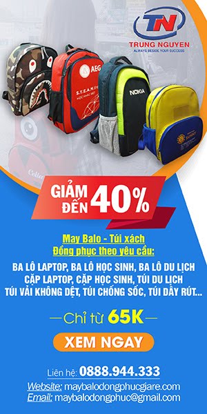 May Balo – Túi xách – Đồng Phục giá rẻ nhất 65K/Miễn phí giao hàng tận nơi toàn quốc