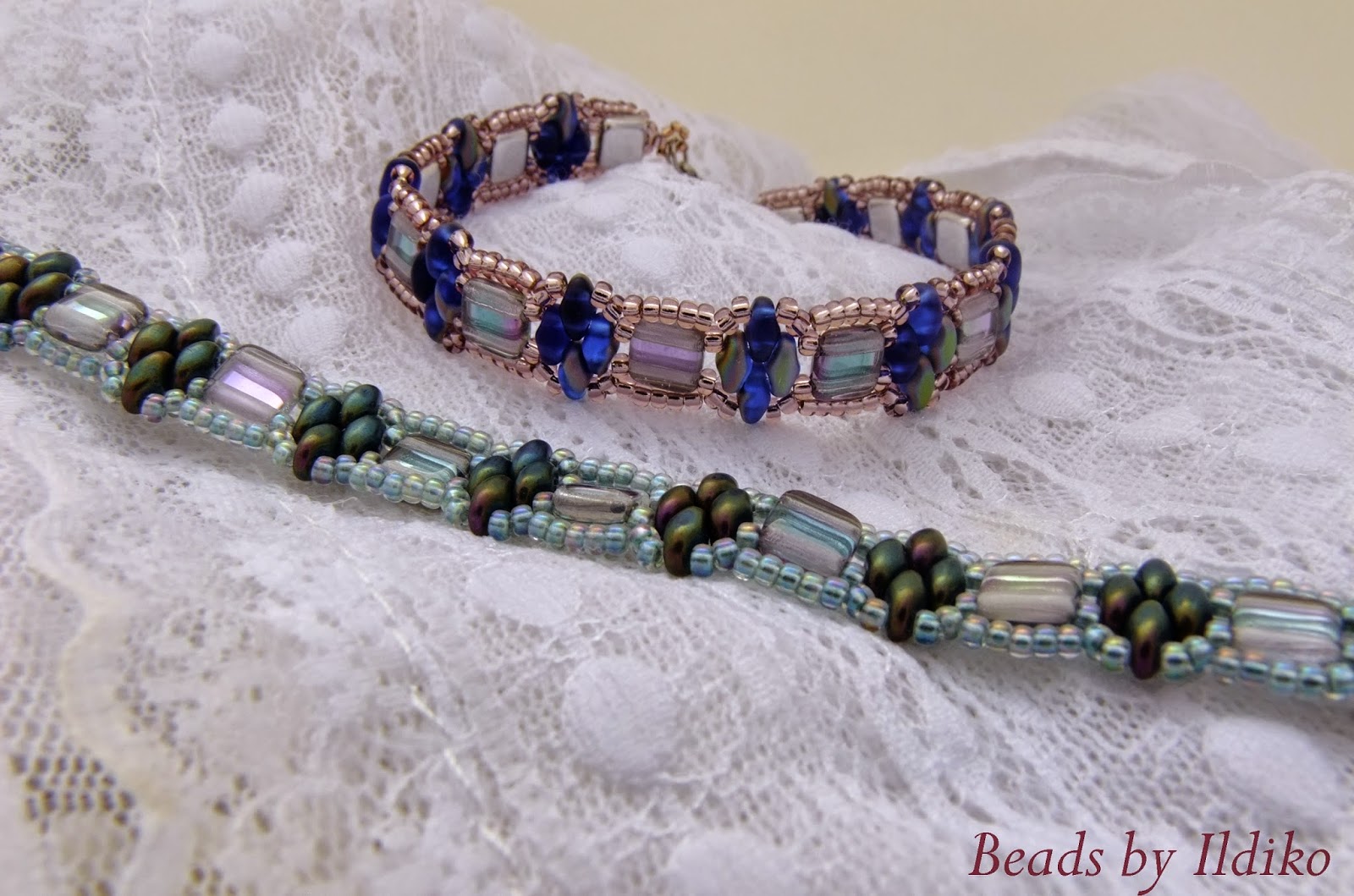 Beads by Ildiko Mindenféle projects on my beading table