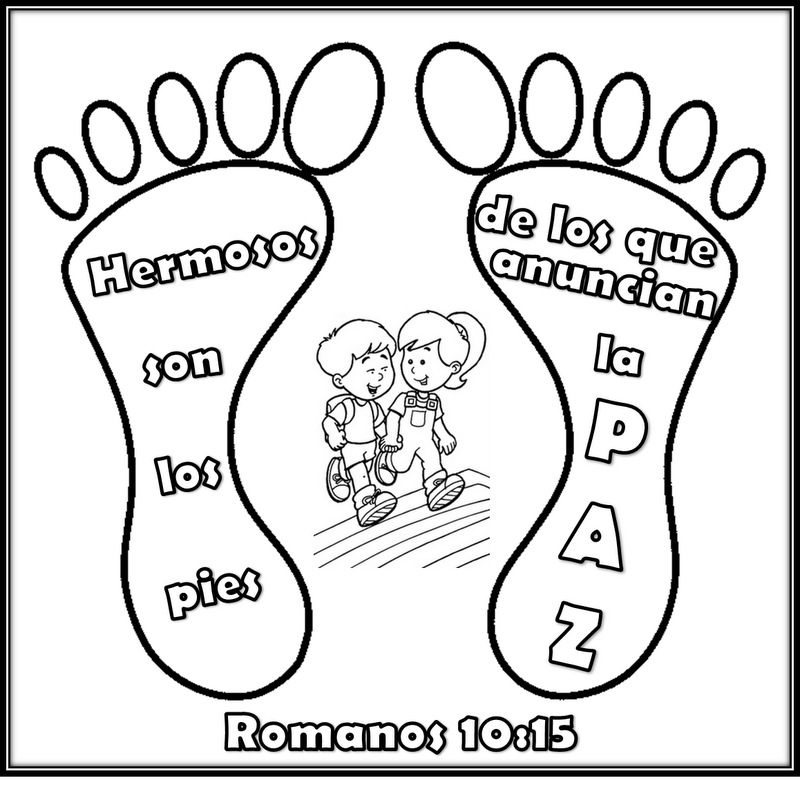 Los niños y la Biblia Taller de cocina Bíblica "Hermosos son los pies
