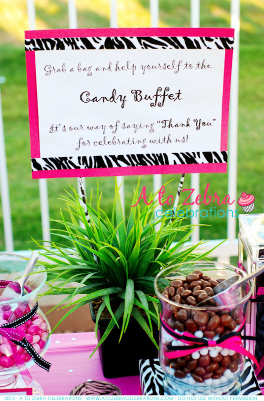 Candy Buffet Sayings
