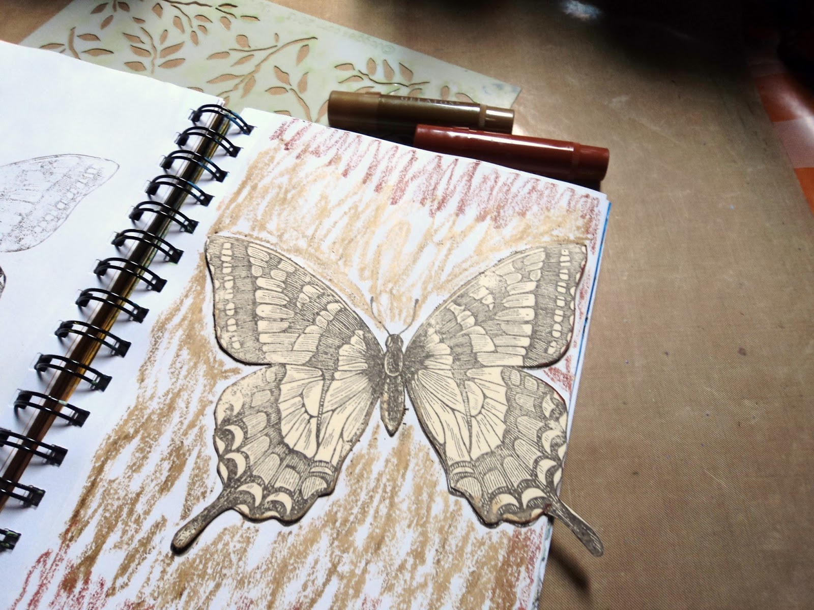 Sometimes Wy Artist Journal Glass Bead Glitter Gel!