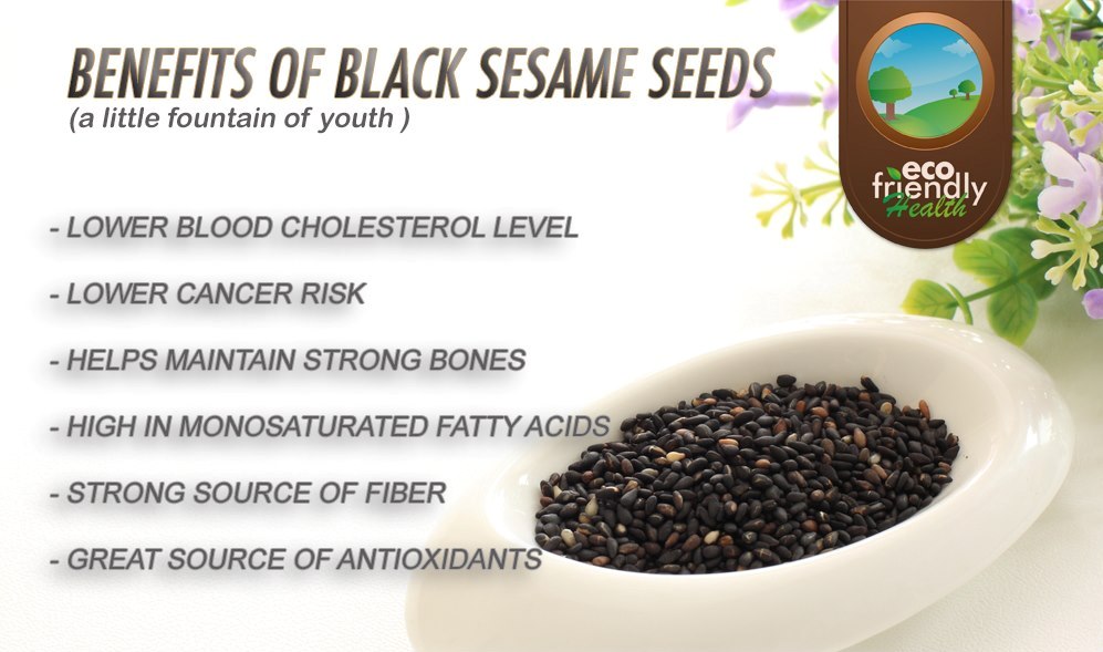 Frutee & Vegiee Benefits of Black Sesame Seeds