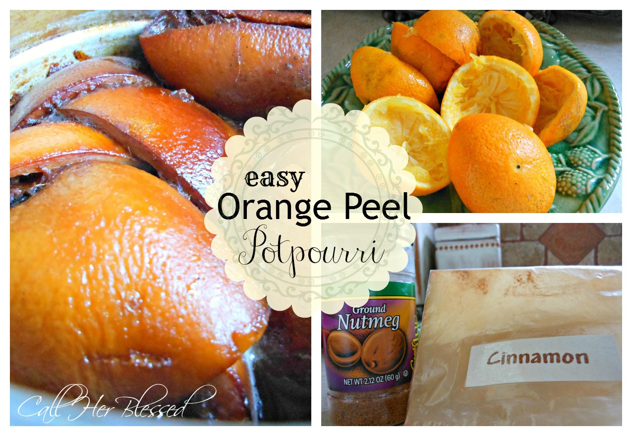 If The Creek Don't Rise Orange Peel Potpourri