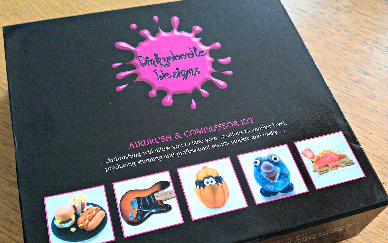 My sugar coated life... Airbrushing with DinkyDoodle