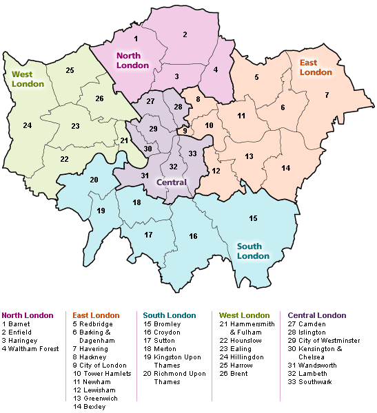 London Map - mazahjornaldomsn