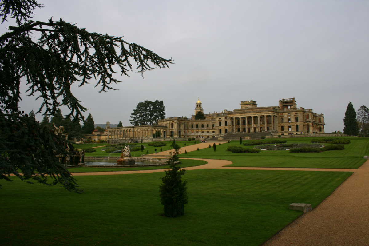 Castellated Witley Court, Worcestershire