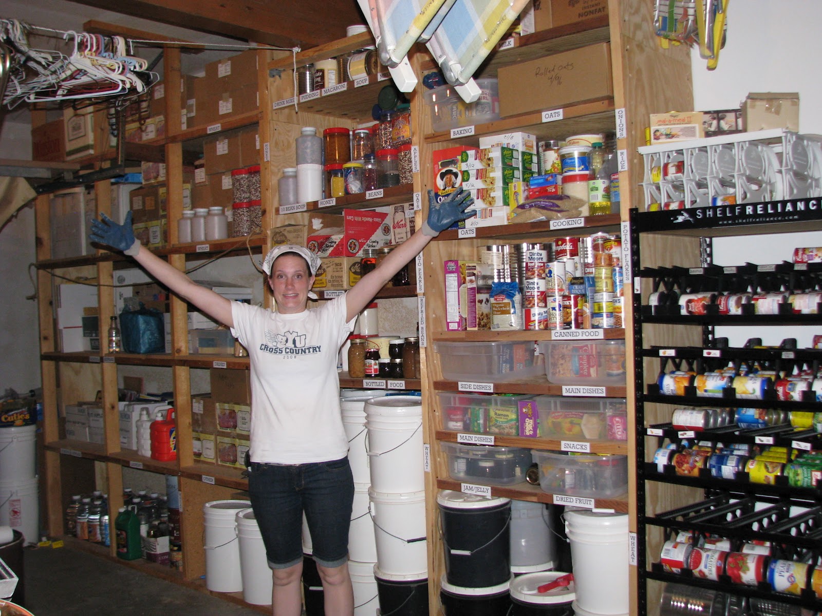 Dave & Sarah May NM Trip Garage and Food Storage