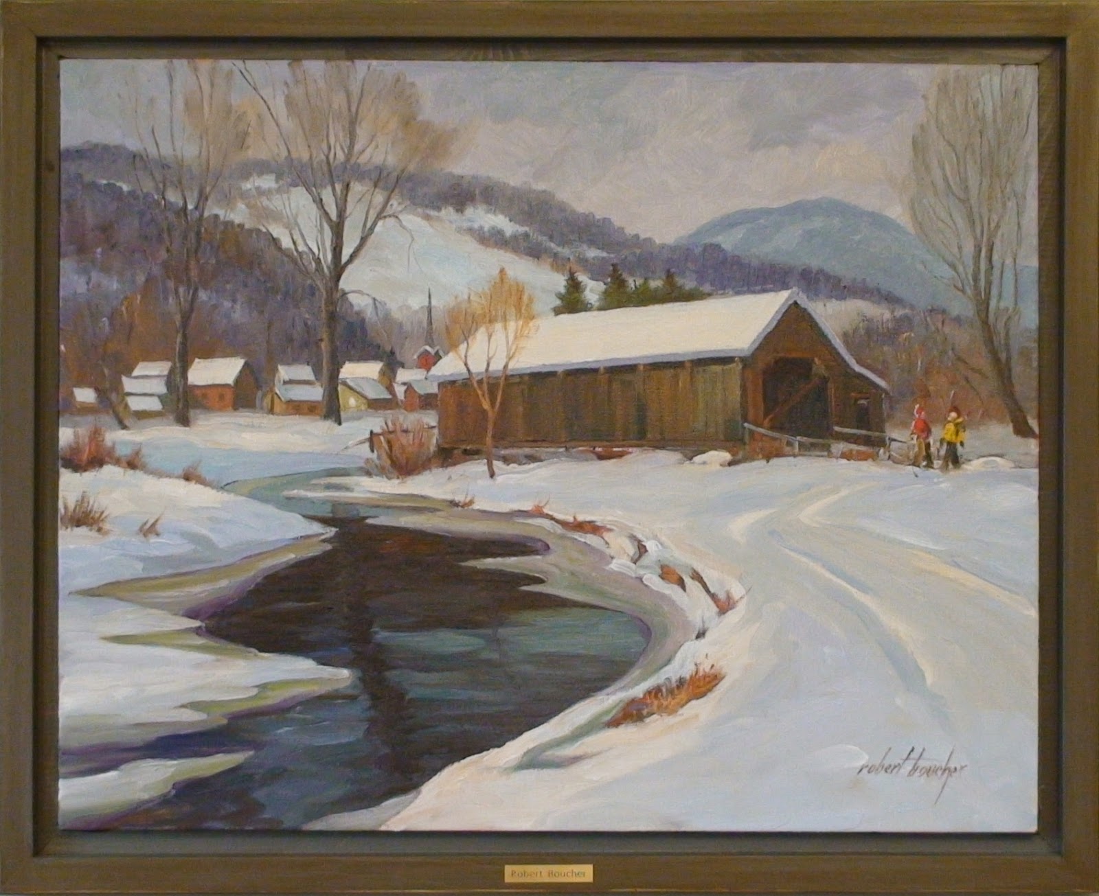 La Vallée des Arts ATELIERS peinture à l'huile avec ROBERT BOUCHER