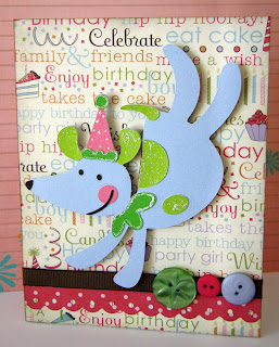 Dancing Dog Birthday Card Dancing Dog Birthday Card