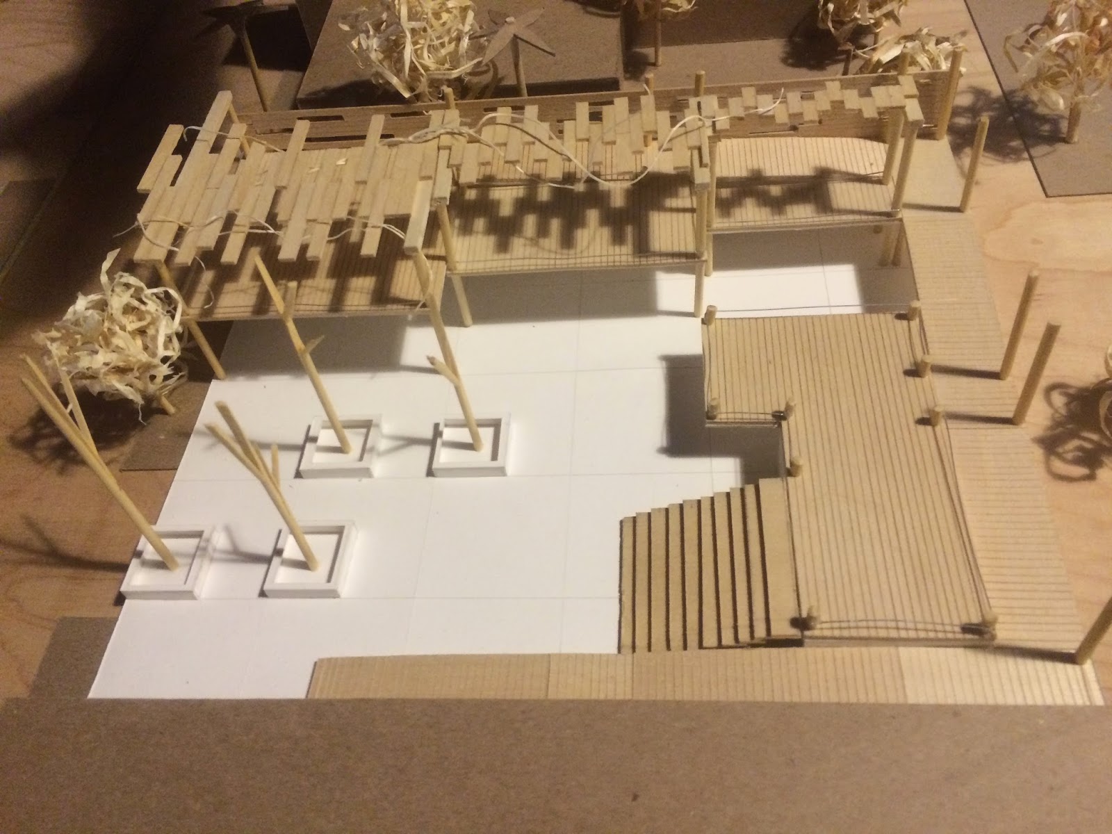 Mata + Garcia Architects Sketchbook TSC Downtown Urban Infill Project