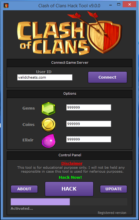 clash of clans hack gems