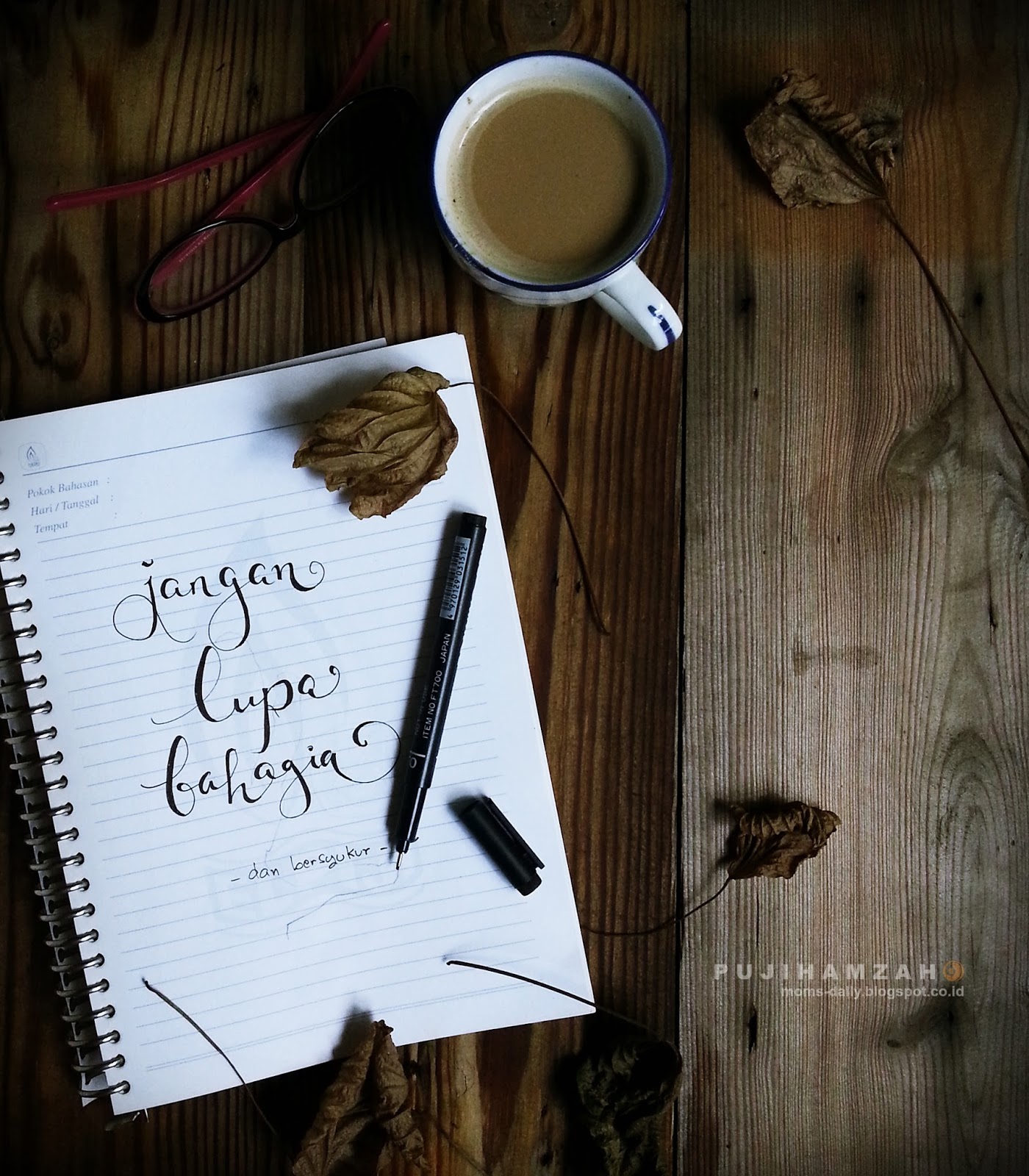 Mama's Daily Report: Jangan Lupa Bahagia :)