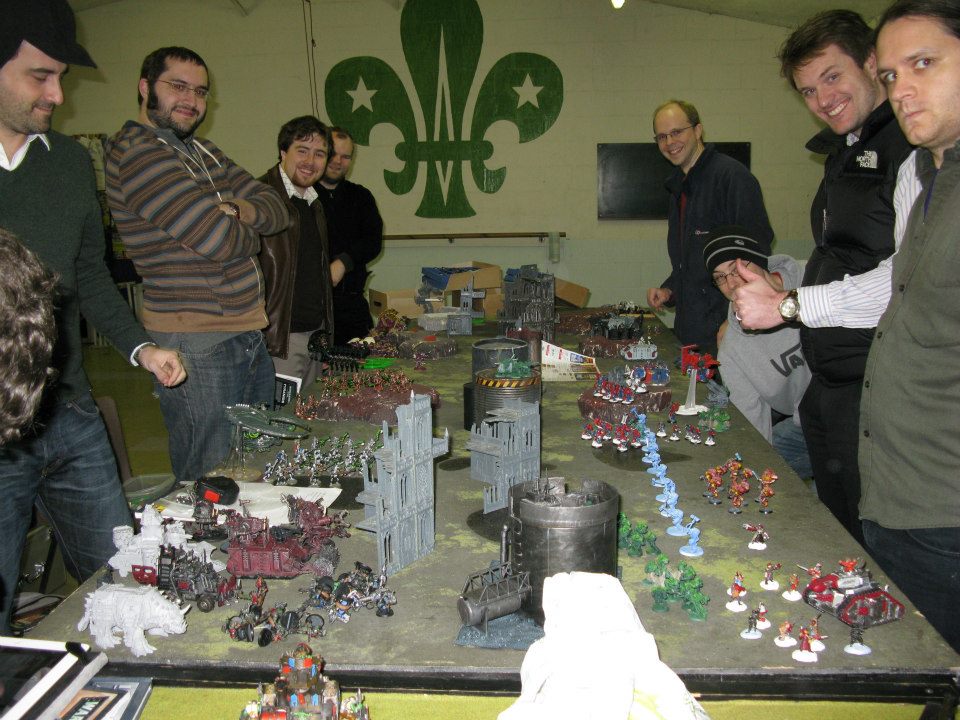 Tabletop Wars in Cambridge Gaming and playing in Cambridge UK.
