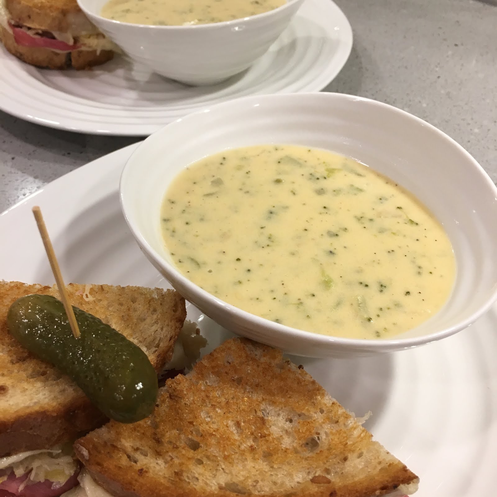 Mennonite Girls Can Cook Cream of Broccoli Cheddar Cheese Soup