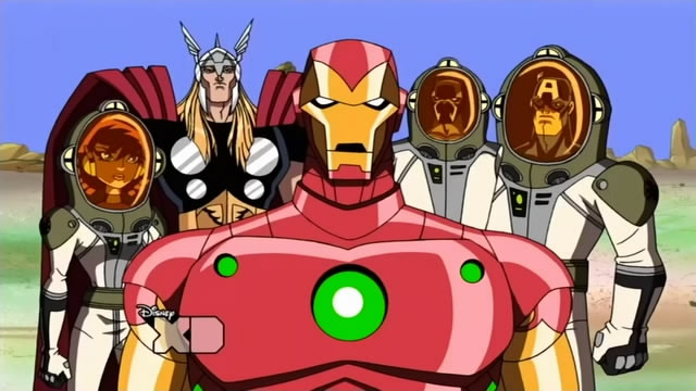 Who does the avengers cartoon theme song