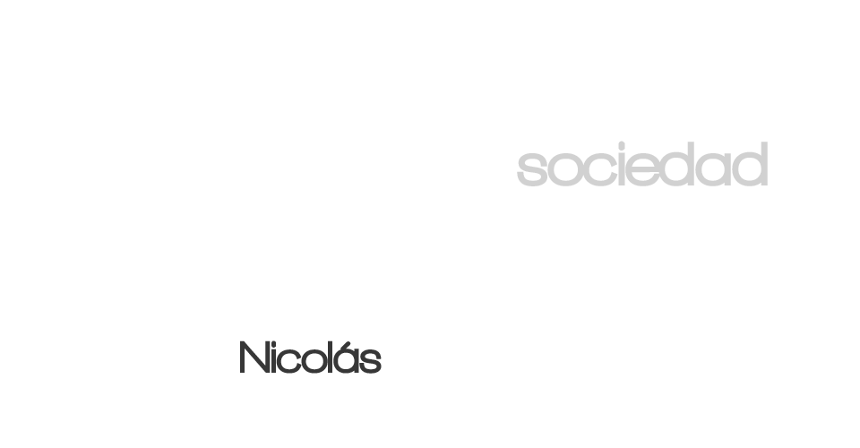 | Comunicación y Sociedad | Nicolás Santacruz