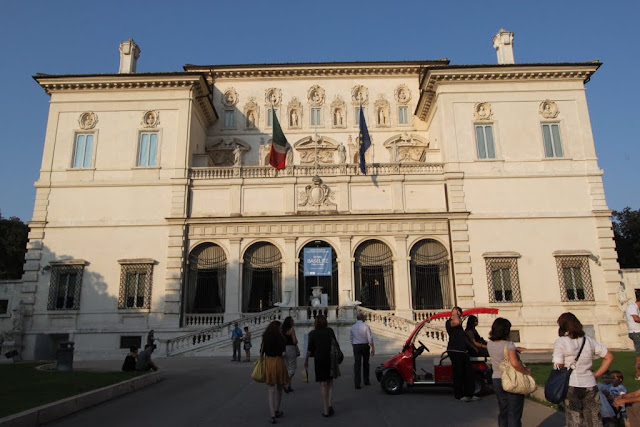 Museo e Galleria Borghese (Villa Borghese Gallery) houses some collection of famous artworks in Rome, Italyi Museo e Galleria Borghese (Villa Borghese Gallery) houses some collection of famous artworks in Rome, Italy