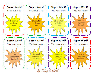 Classroom Reward Scratch Cards Classroom Reward Scratch Cards