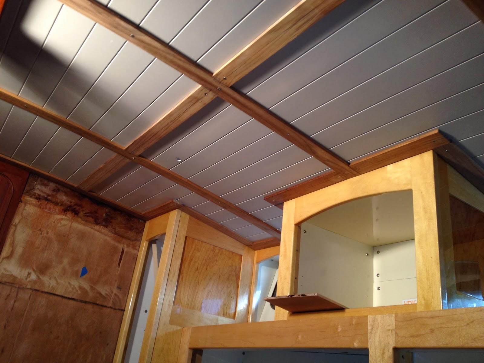 S/V Wildthing Headliner Progress