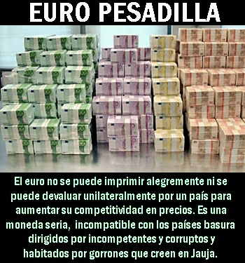euro pesadilla dinero espanistan
