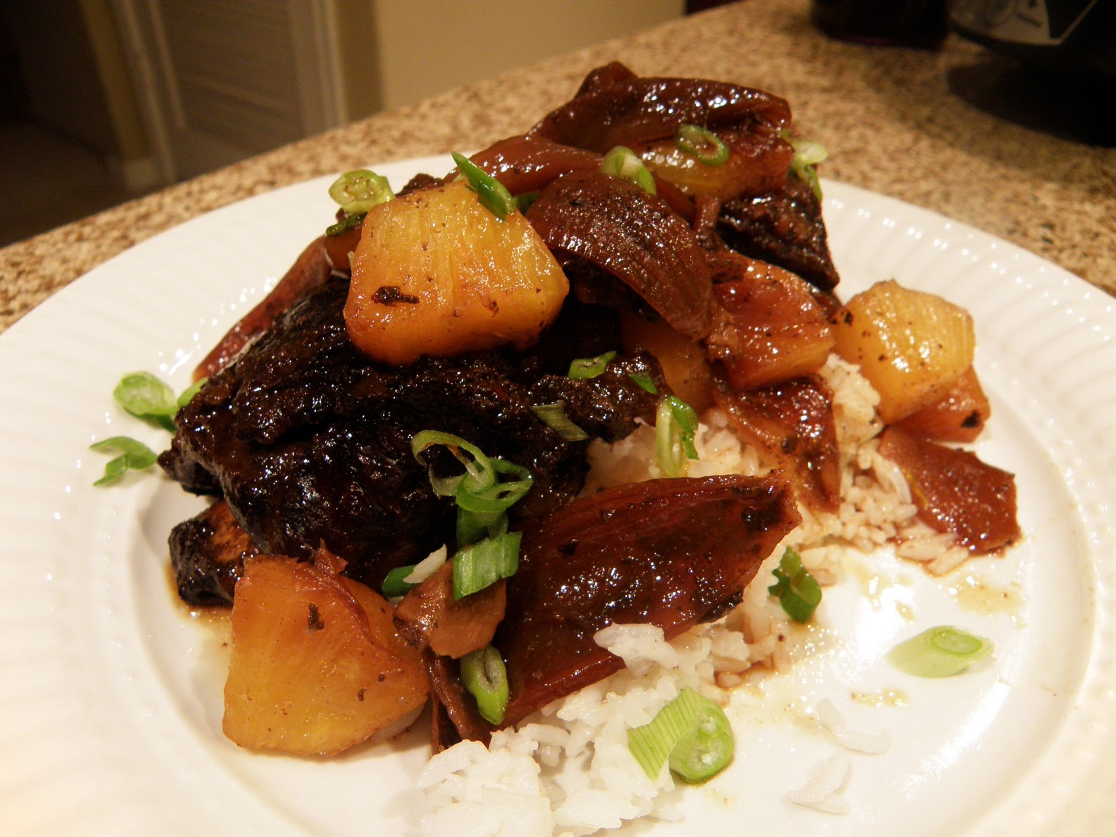 Kim's Concoctions Hawaiian Style Short Ribs