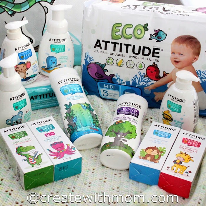Create With Mom Health Conscious ATTITUDE Products for Little Ones