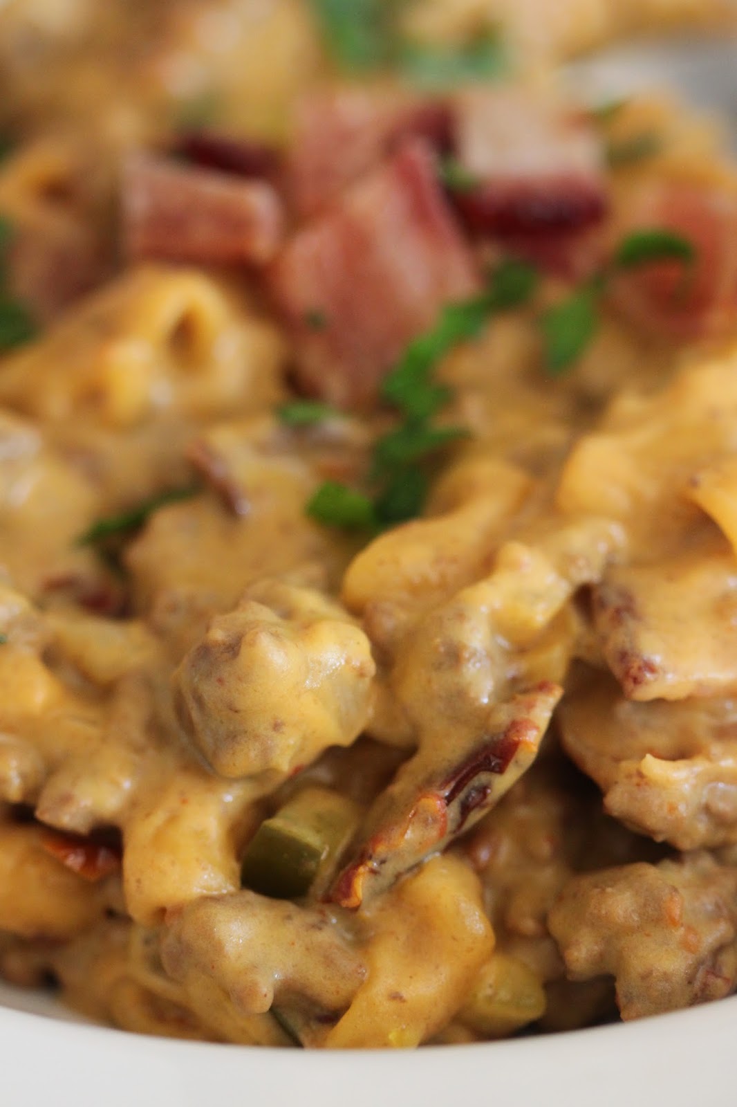 Tortillas and Honey Bacon Cheeseburger Hamburger Helper®