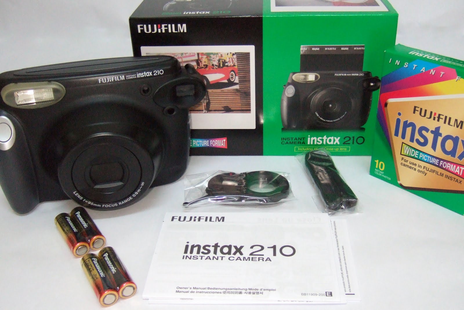 Fuji Instax 210 Instant Camera And Film