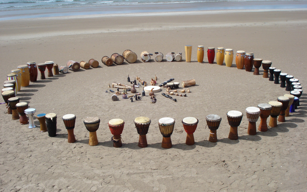 Beach Booster Wasaga Beach Drum Circle ..Who's Going to get this