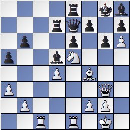 Partida de ajedrez Donner vs. Popel, después de 31.Ce5