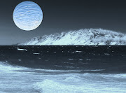 A blue moon named Namaste rises on the planet El Mar.