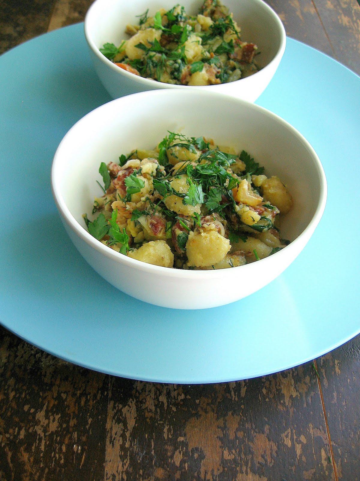 sweetsugarbean Pan Fried Gnocchi With Bacon and Cambozola