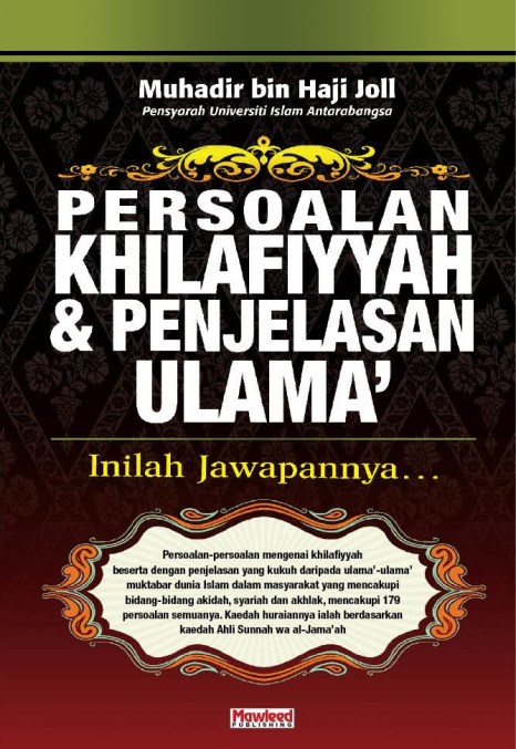 Buku Persoalan Khilafiyyah & Penjelasan Ulama'.  Persoalan+khilaf