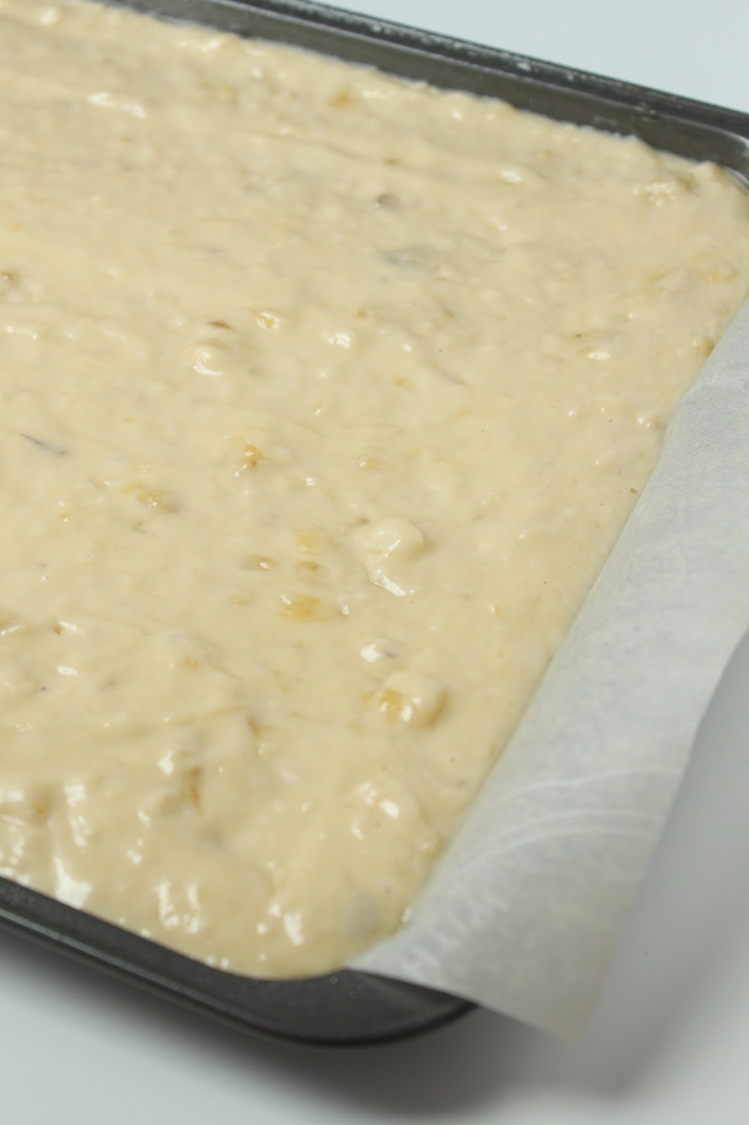 Banana Bread Bars with Fluffy Butter Icing The Busy Baker